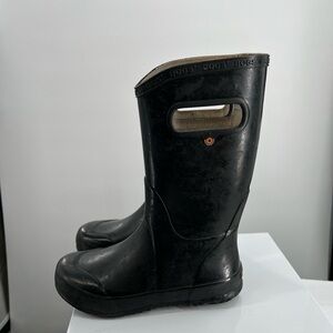 BOGS Solid Rain Boots Youth Size 2